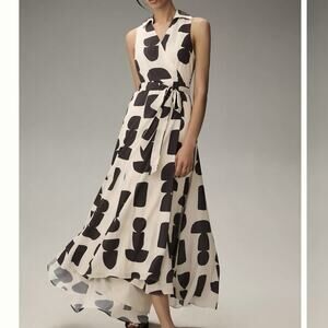 Hutch Sleeveless V-Neck Wrap Dess Size XSP